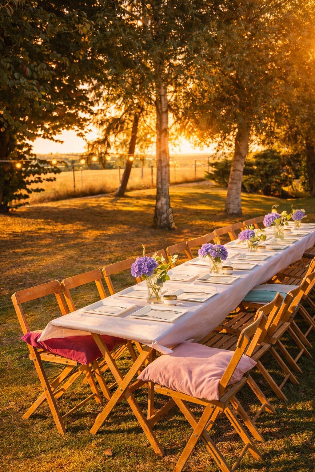 Zonsondergang diner