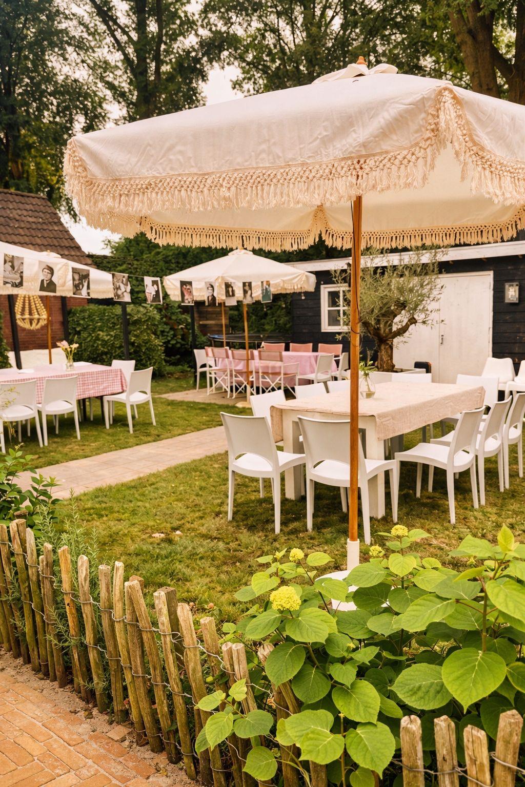 Tuinreceptie